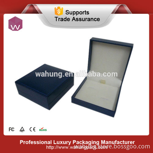 fancy plastic cufflink display box for men
